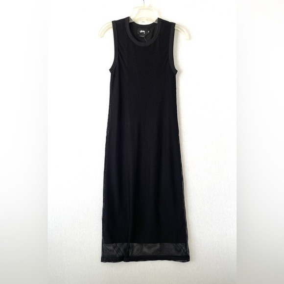 ⭐️HP⭐️ Stussy Redondo Mesh Midi Dress - Picture 2 of 8